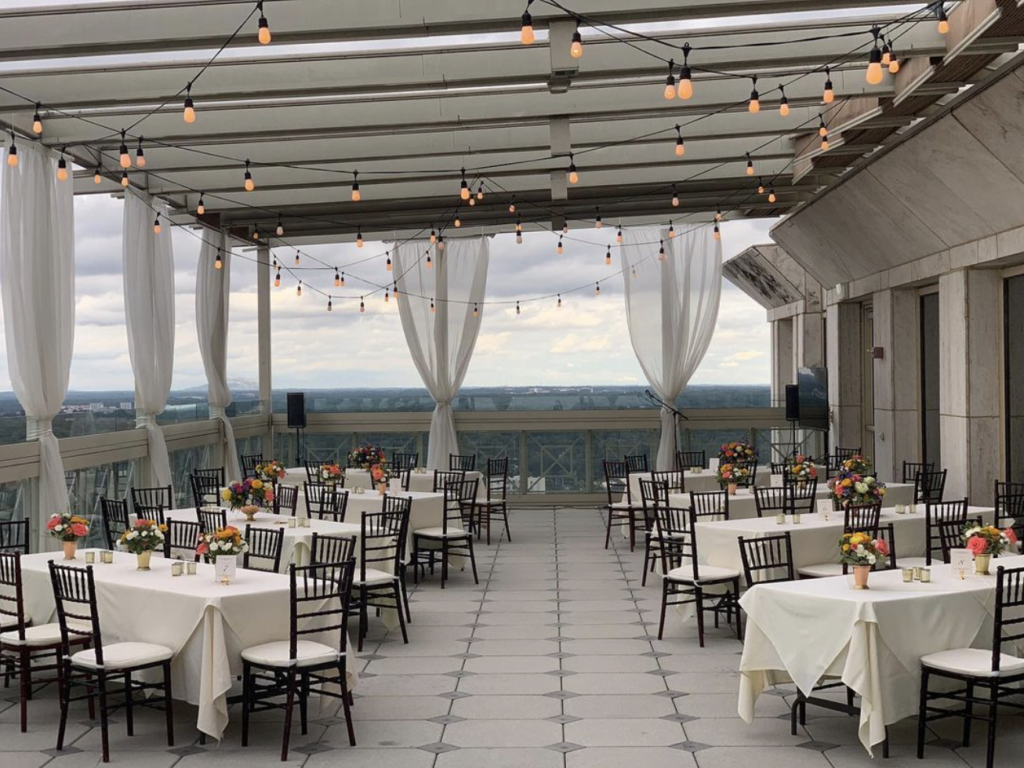 A Rooftop Garden Wedding in Atlanta